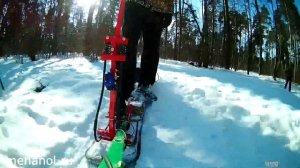 Электроснегокат прототип (сноуборд с мотором)