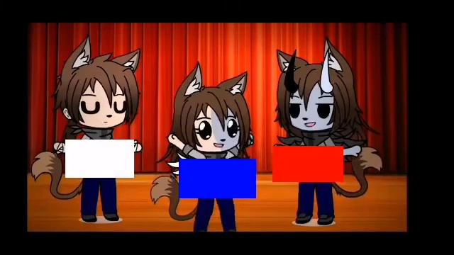 белый, синий, красный