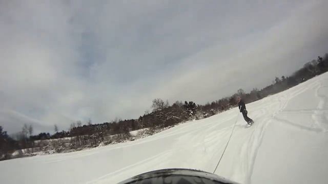 Artic cat towing snowboarders смотреть онлайн