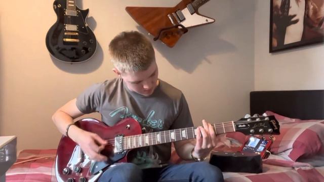 Giftig by Rammstein Guitar Cover on Gibson Les Paul Studio смотреть онлайн