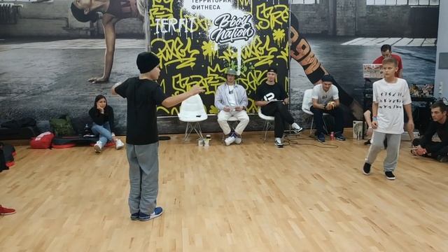 B-BOY NATION 4-выход. b-boy Артишок vs b-boy Мирон смотреть онлайн