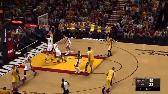 NBA 2020 Xbox 360 Lakers @ Heat смотреть онлайн