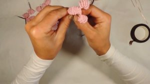 Бонсай из бисера. / Bonsai from beads.