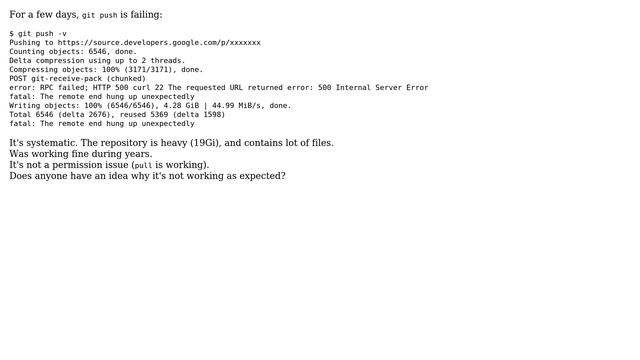 DevOps & SysAdmins: Git push failed to GCP source repository смотреть онлайн