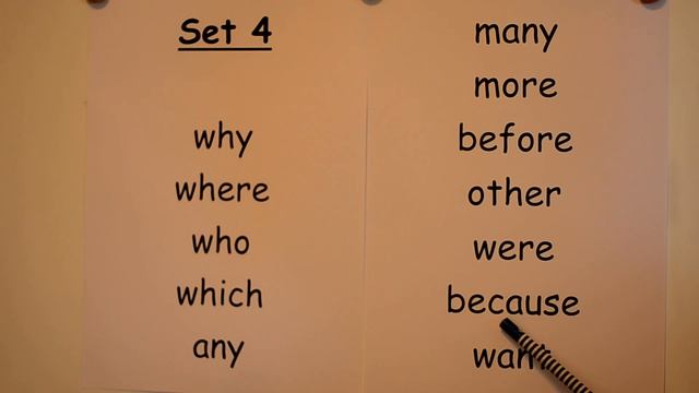 Jolly Phonics Tricky Words Phase 4