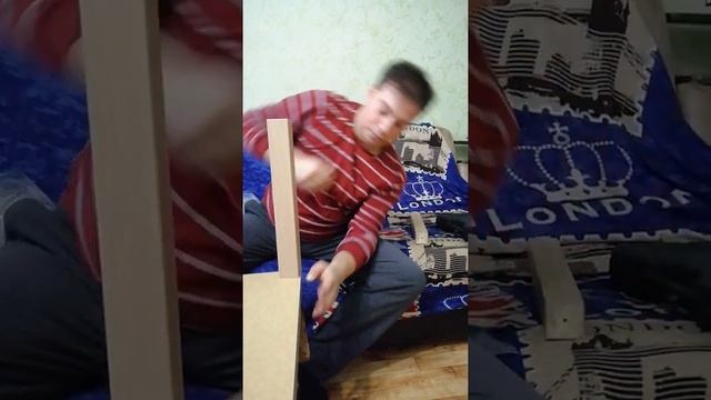 Собираем новый столик из Икеи. смотреть онлайн