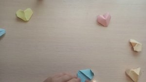 КАК СДЕЛАТЬ СЕРДЕЧКО из бумаги |  оригами за 3 минуты