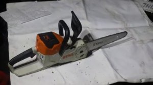 STIHL MSA140 аккумуляторная пила для промальпинизма (арбористики). Обзор.