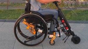 WISKING wheelchair trailer Q5 и Ortonica s3000
