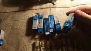 Галогеновые лампы G9 vs Светодиодные лампы G9, 64 светодиода