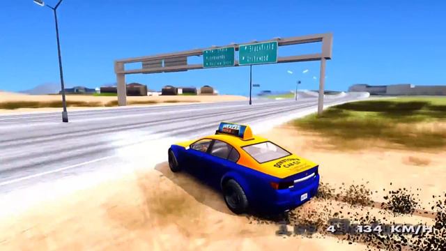Cheval Fugitive Downtown Cab Co Taxi - GTA San Andreas _REVIEW смотреть онлайн