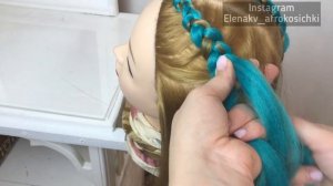 Boxbraid или косички с канекалоном как плести