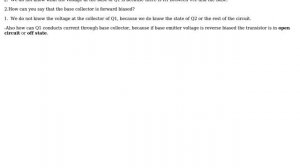Working of a transistor in a TTL inverter circuit (2 Solutions!!)