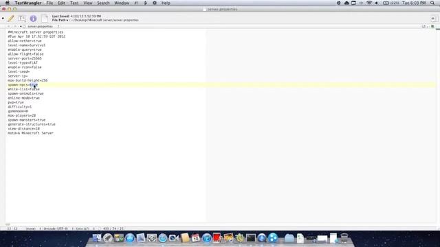 Minecraft: How to use the Sever.Properties file смотреть онлайн