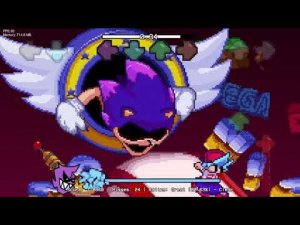 Sonic EXE Final Escape But Pixel - FNF Mod