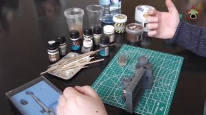 Жидкие пигменты на моделях бронетехники. Репортаж с мастер-класса.