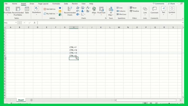 Boost Your Excel Efficiency : Top 10 Basic and Powerful Keyboard Shortcut Keys #excelshortcuts