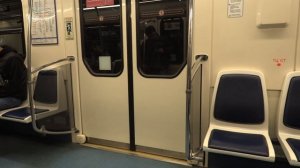 Поездка на поезде 81-556.1 «НеВа» по линии 3 , Участок : Василеостровская - Приморская