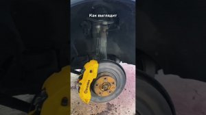 Установка brembo на Volkswagen Touareg