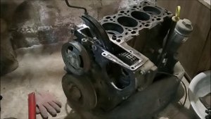 Разборка двигателя Опель Зафира А.