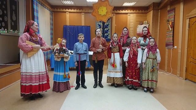 Обряд Колядования! Фольклорный ансамбль "Василиса"