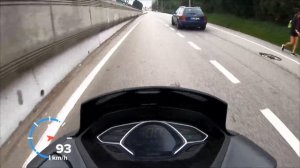 Honda PCX 125 2018 Top Speed - @MotoTopSpeed