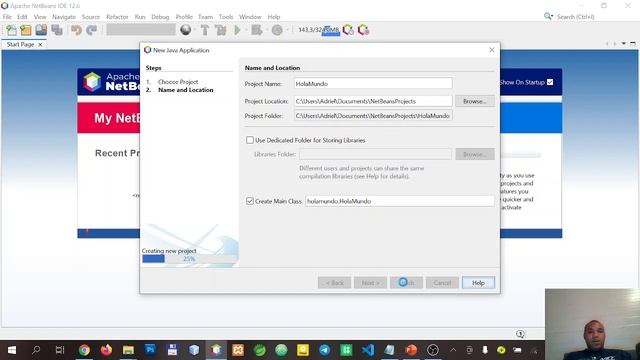 01 Iniciando en Java con Apache Netbeans, configuración inicial. смотреть онлайн
