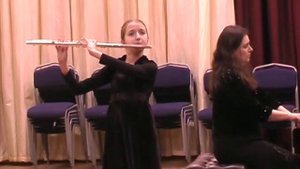 Ф. Шуберт "Пчёлка", флейта - F. Schubert "The Bee" ("L'abeille"), flute.