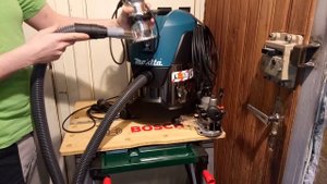 Лайфхак. Переходник для фрезера Makita RT0700C к пылесосу