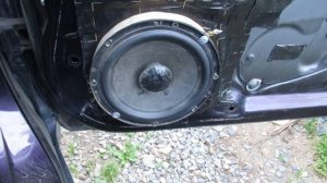 Honda Airwave: Хрюкающий в водительской двери динамик DLS C6A