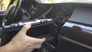 и быстрая разборка центральной консоли BMW X5 Е70