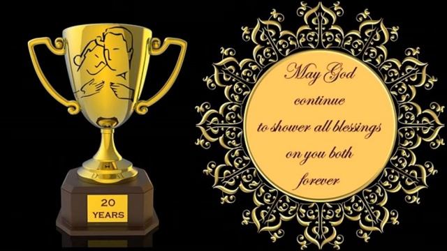 20th Wedding Anniversary Wishes