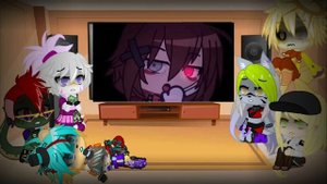 ~Security Breach react's to Afton Family, Elizabeth + Bonus (FNAF SB)~