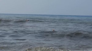 31.08.2021 Архипо-Осиповка. Штормит Тягун в действии . Не купайтесь ,опасно для жизни
