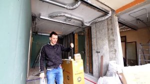 Вентиляция в квартире // Канальные кондиционеры // Щелевые диффузоры,  2я часть