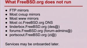 The FreeBSD.org cluster refit