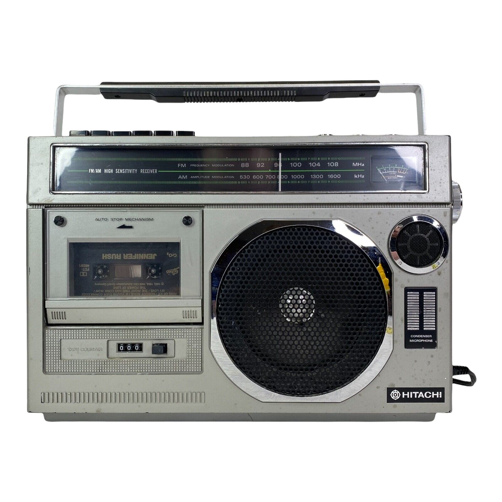 VINTAGE-HITACHI-TRK-5330H-Boombox-80s-Cassette-Radio-Player-ОКТЯБРЬ -1979 год.