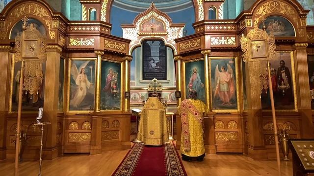 7 ноября 18:00 Всенощное бдение Неделя 22-я по Пятидесятнице Вмч. Димитрия Солунского смотреть онлайн