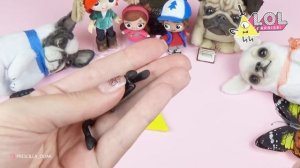 БИЛЛ ШИФР из мультика ГРАВИТИ ФОЛЗ - Кастом куклы ЛОЛ сюрприз в Шаре | Gravity Falls LOL Surprise