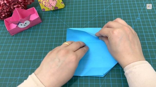 Origami Kuromi | Paper Crafts | Origami Box | Paper Organizer | Kuromi Diy | Bloomy Art And Craft