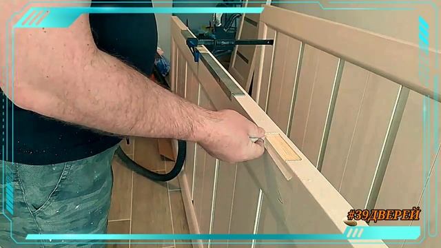 Установка дверей из массива сосны #39дверей #установкадверей