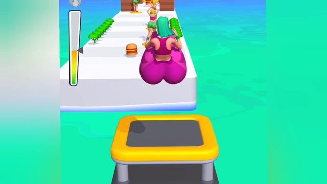 Twerk race new - max level iOS trailer walkthrough gameplay. смотреть онлайн