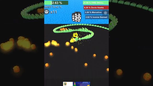 Snaker.io gameplay! смотреть онлайн