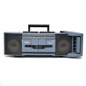 Стереокассета PHILIPS Moving Sound AW 7112 винтажный бумбокс 80-х годов Ghetto Blaster-Малайзия-1992