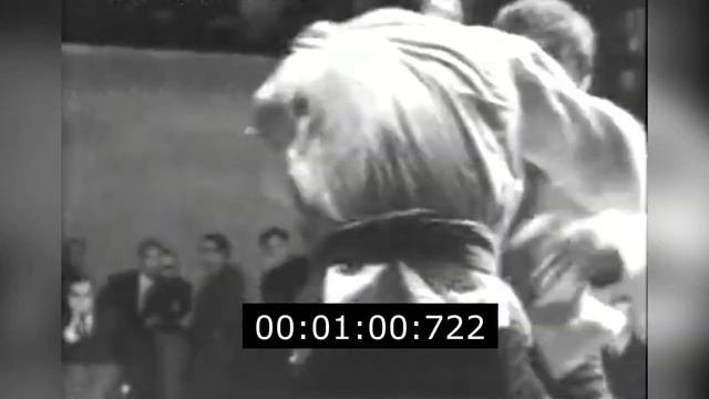 САМБО В СССР  Анатолий Харлампиев, Евгений Глориозов, Виталий Дарашкевич   кадры 1966 года