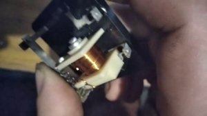 Разбор реле серебро контакты