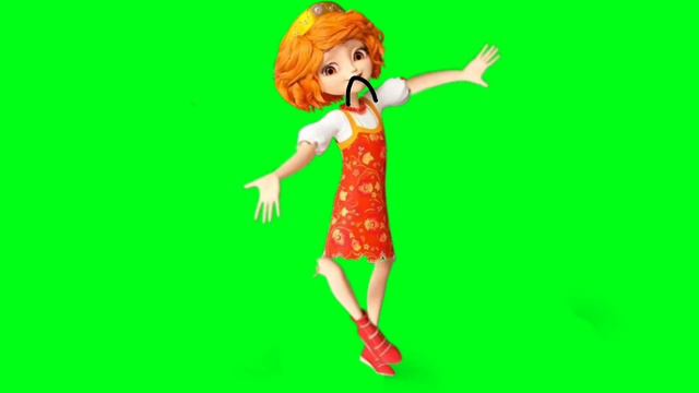 Варя бежит футаж