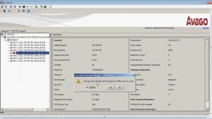 Raid 5 hard drive failure replacement through megaraid storage manager tool