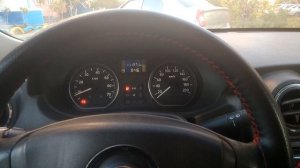 Белая подсветка щитка приборов на ниссан альмера g15