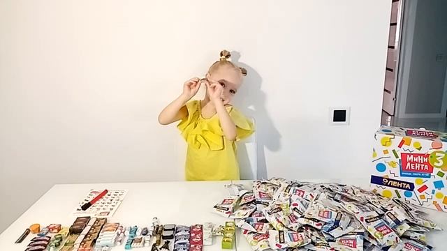 МИНИ ЛЕНТА 3 СОБРАЛА ВСЮ КОЛЛЕКЦИЮ! #детскийканалAriШОК #минилента3